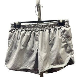 Adidas Gray Elastic waist Active Wear shorts